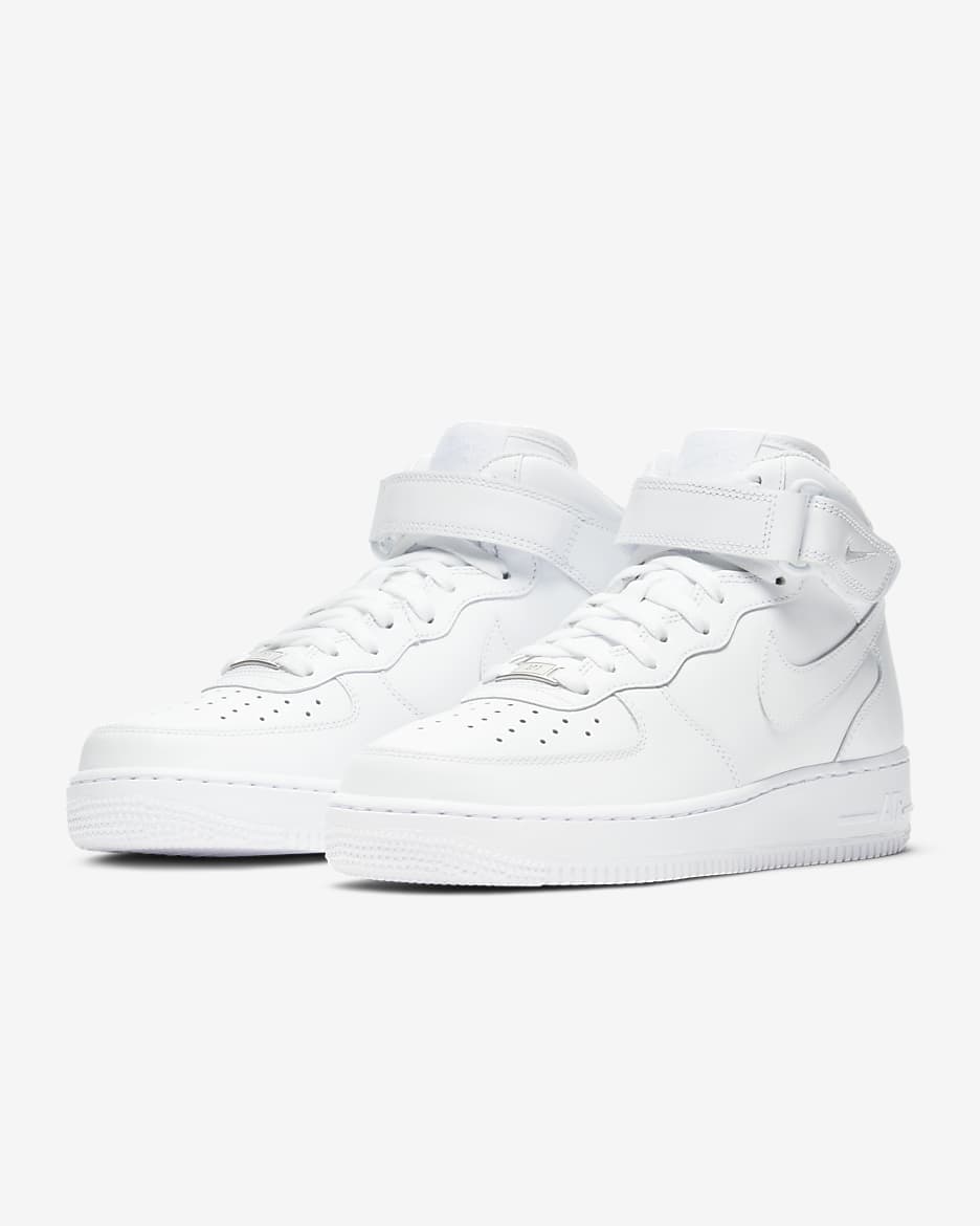 Nike air force 1 mid 07 white damen on sale